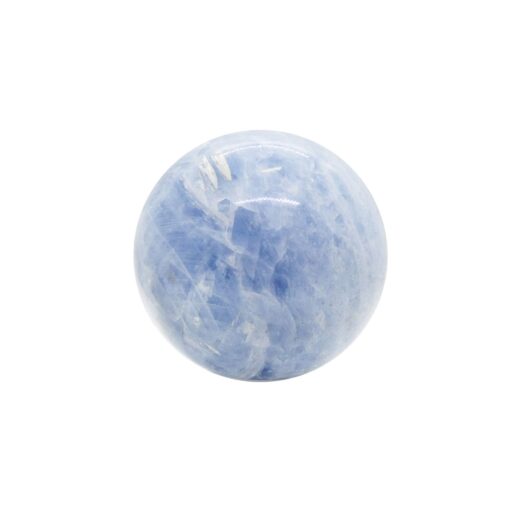 Sfera Calcite Blu di 7,5 cm di diametro