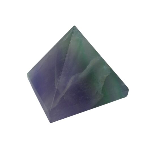Piramide di Fluorite verde e viola