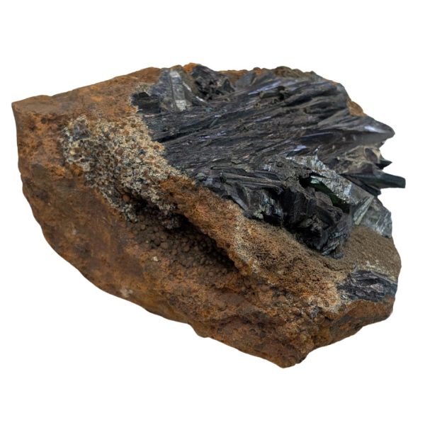 Stupendo grande pezzo di vivianite